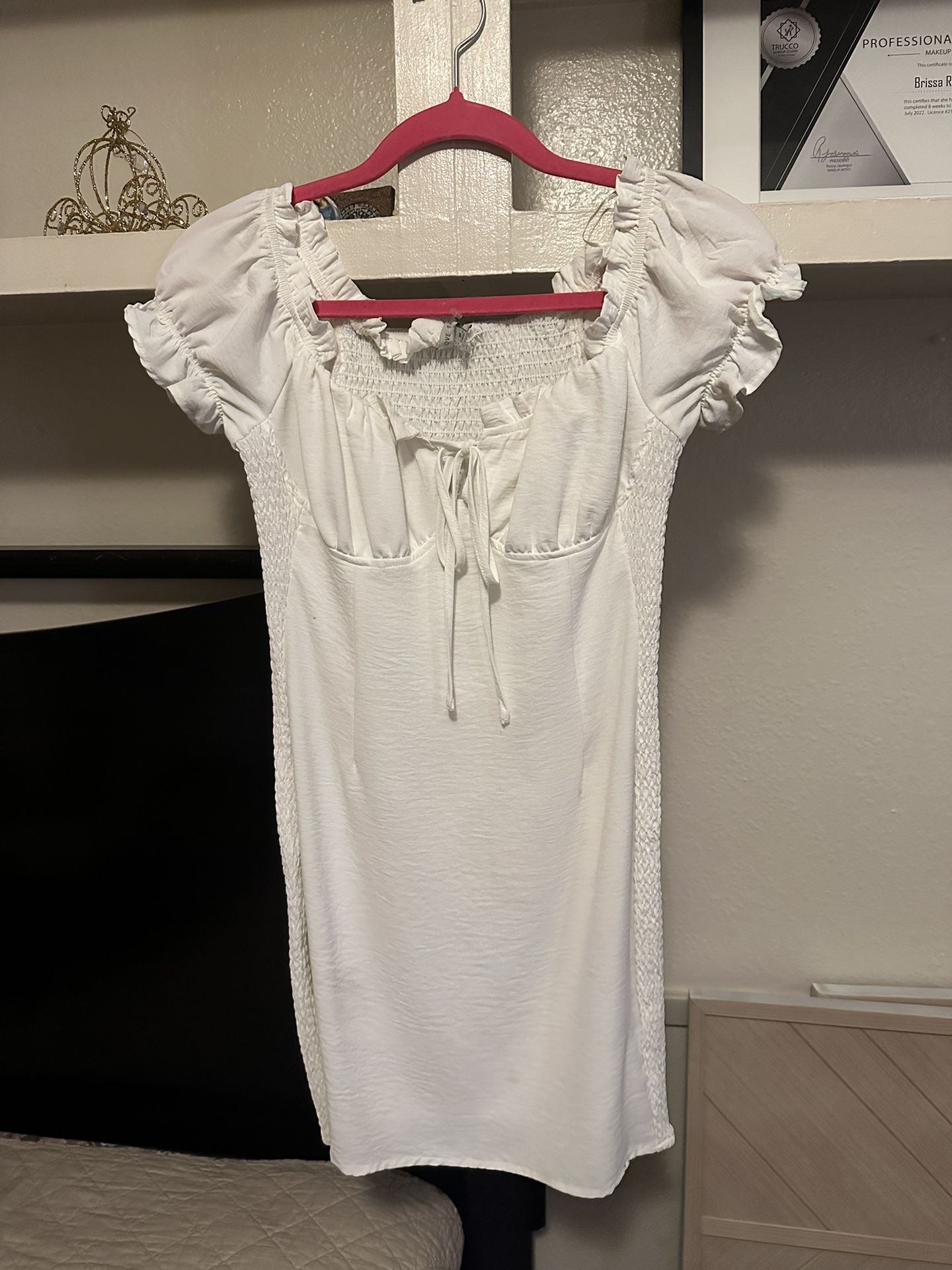 White Dinner Dress