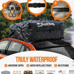 New In Box Roof Top Travel Bag Waterproof 