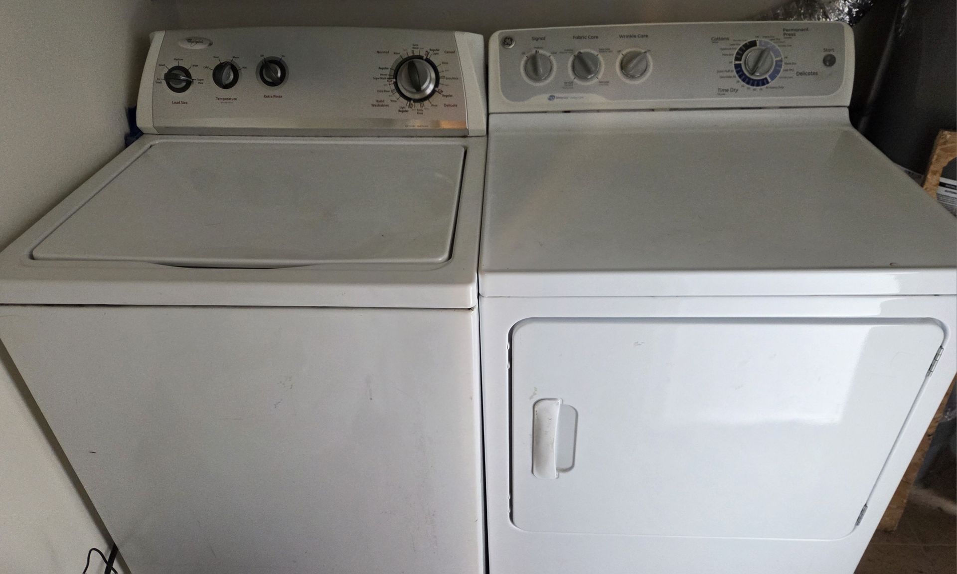 Washer & Dryer (electric)