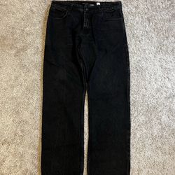 Vintage Baggy Black/Charcoal Rocawear Jeans
