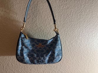 Denim Coach Bag