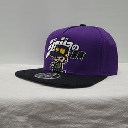 Jojo’s Bizarre Adventure Anime Snapback Hat/Cap | Loot Crate EXCLUSIVE 