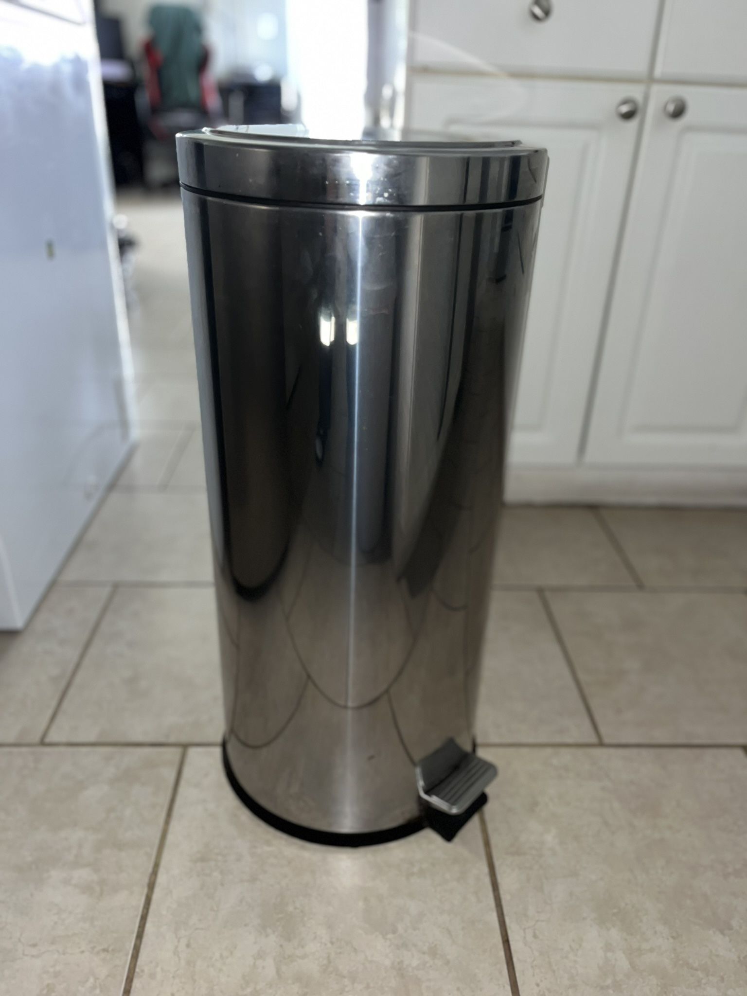 Ikea stainless steel Trash Can