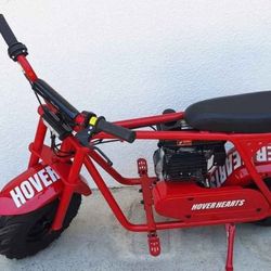 Mini Gas Dirt Bike, 99cc 4-Stroke, Max Speed 28 Mph | Max Load 200 Lbs | Age 13+ | With LED Light | For Adults | Pit Bike/Motorcycle

