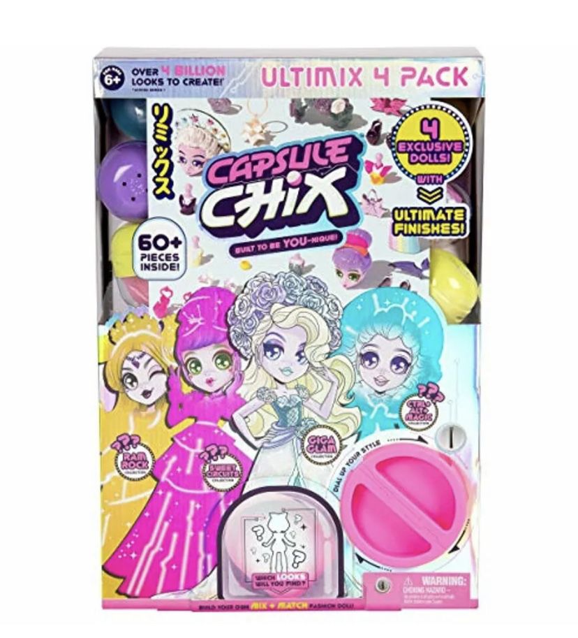 Shopkins Capsule Chix Ultimix 4-Pack