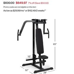 Titan Fitness Chest Fly Machine