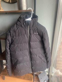 Marmot Black Hooded Quilted Puffer Coat – Women’s Size M