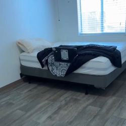 Queen Bed With Mattress