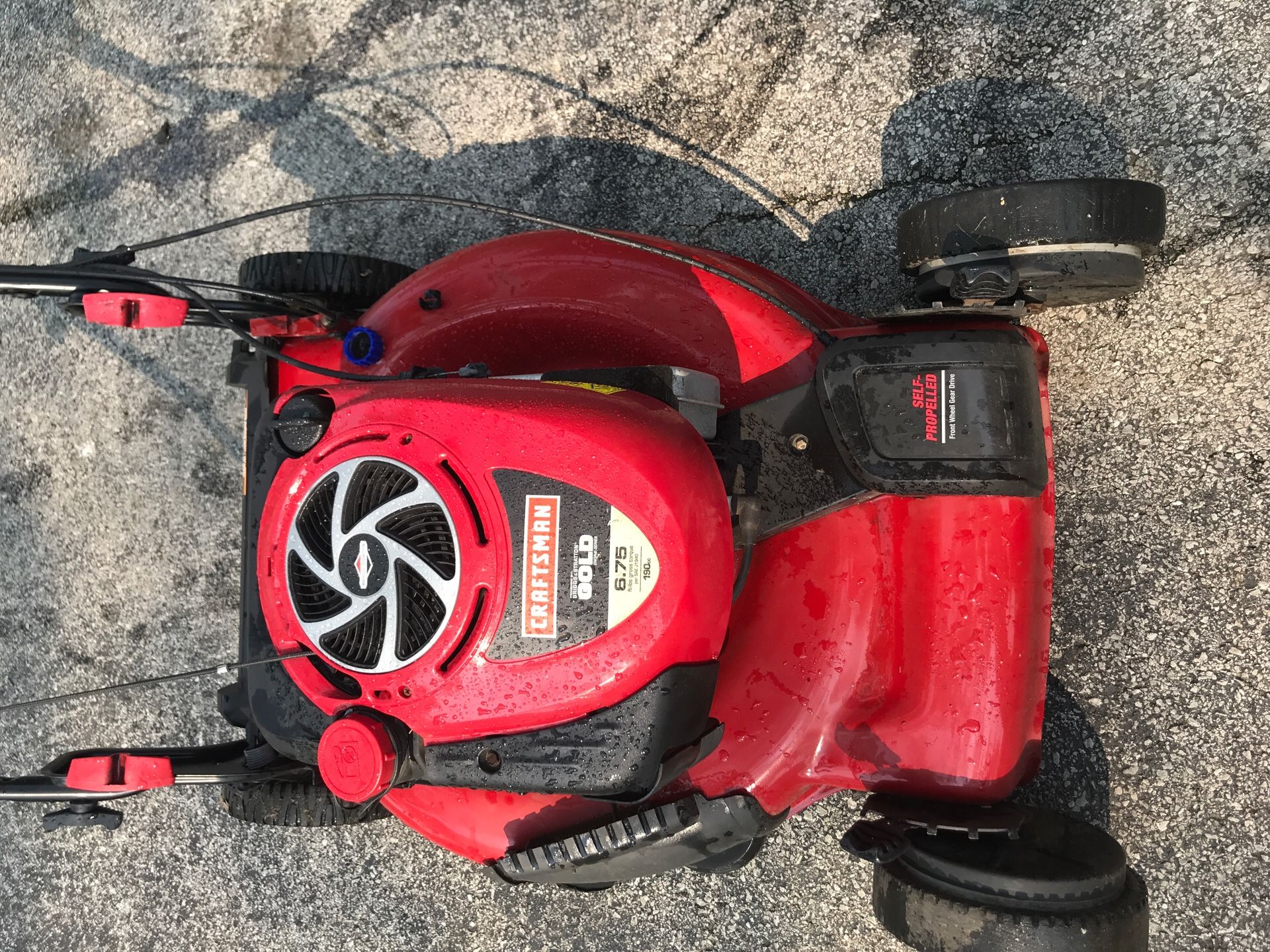 Mower Repair Craftsman Gold Lawn Mower 190cc Blade Craftsman