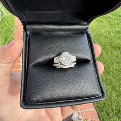 Engagement/ Wedding Band Ring Set 