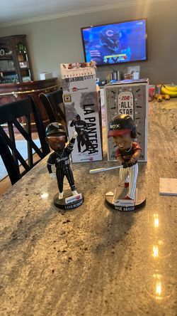 Chicago White Sox Luis Robert & José Abreu Bobbleheads mlb