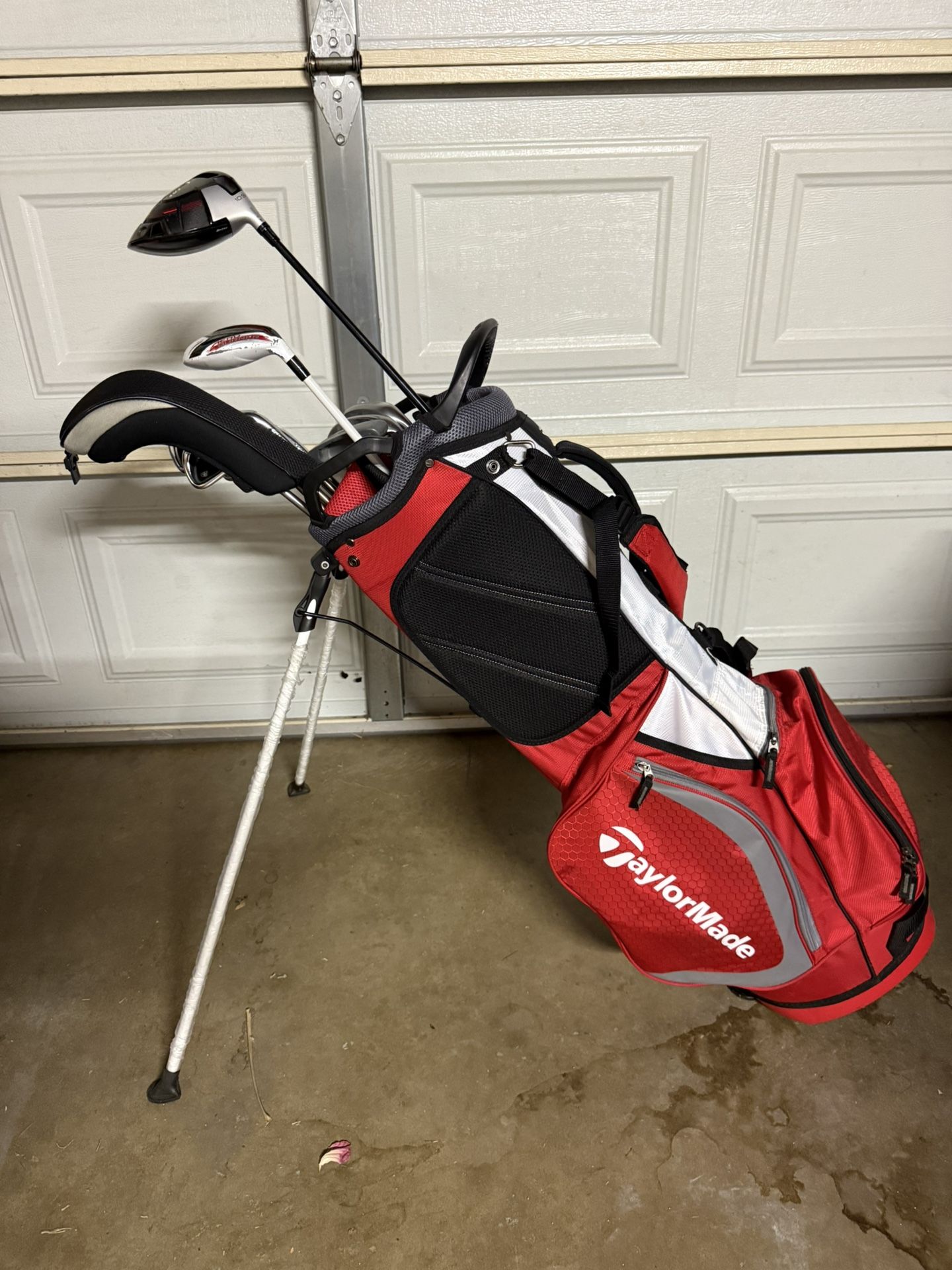 taylor made golf set with nike nike and titleist