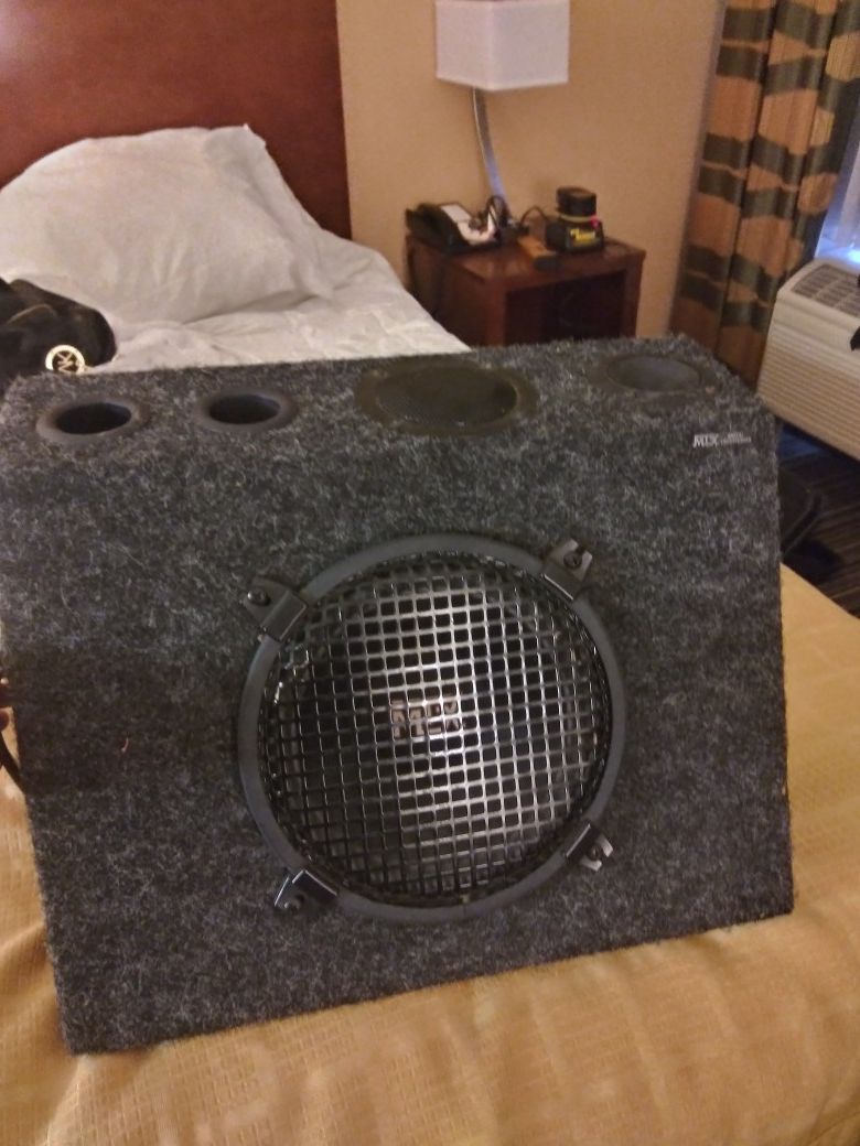 10 in Mtx car audio speaker in box