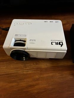 DR.J Professional Mini LED Projector - HDMI/USB - Movie Night