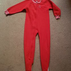 Fleece Footed Onsie Pajamas Size 5T