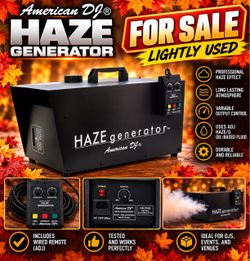 American DJ  Haze Generator