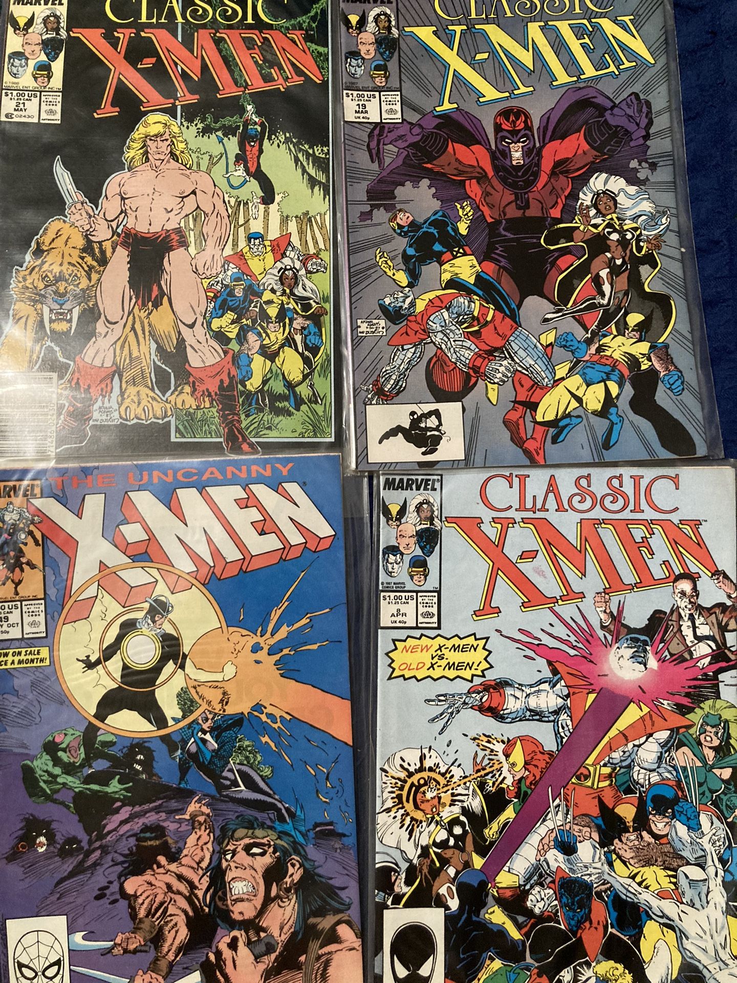 Classic X-Men comics