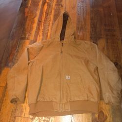 Brown Carhartt J130 Quilt Lined Jacket Men's XL