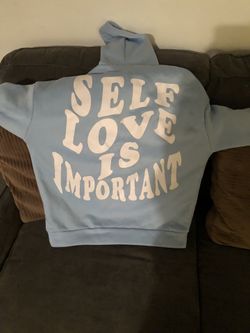 baby blue hoodie