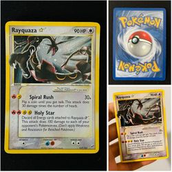 Rayquaza Hold Star 