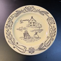 This is a Mikasa Shogun bone china saucer in the A6851 pattern.  Design: The pattern features an Imari style with black and red panels, white and rust