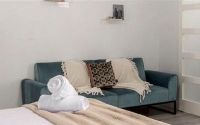 Modern Blue sofa bed