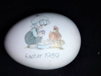 Precious Moments Trinket Easter Egg