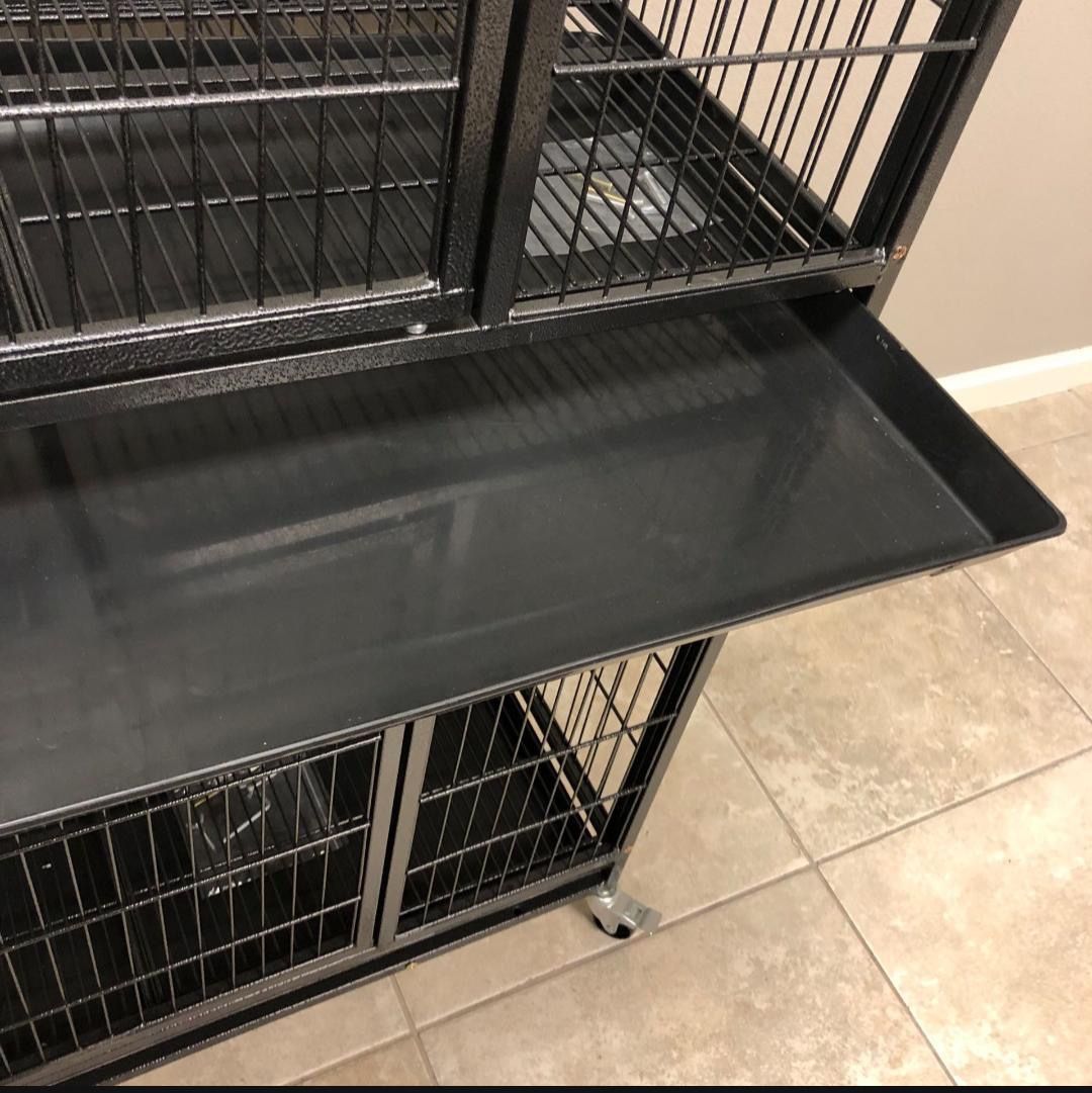 Heavy Duty stackable 2 Tier Dog Kennel Cage for Sale in Avondale, AZ
