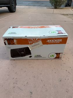 Kicker iK500 iPod Stereo System