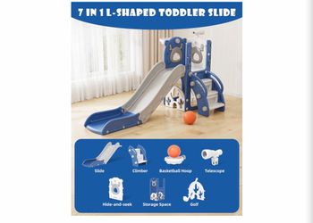 Toddler indoor slide