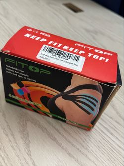 Kinesiology Tape 4 Rolls Multipack, 2 Inches x 16.4 Feet Uncut Sports Tape