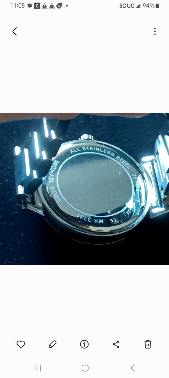 MICHAEL KORS Watch Womens w/ Receipt!