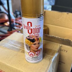 Temporary Hair Color Gold