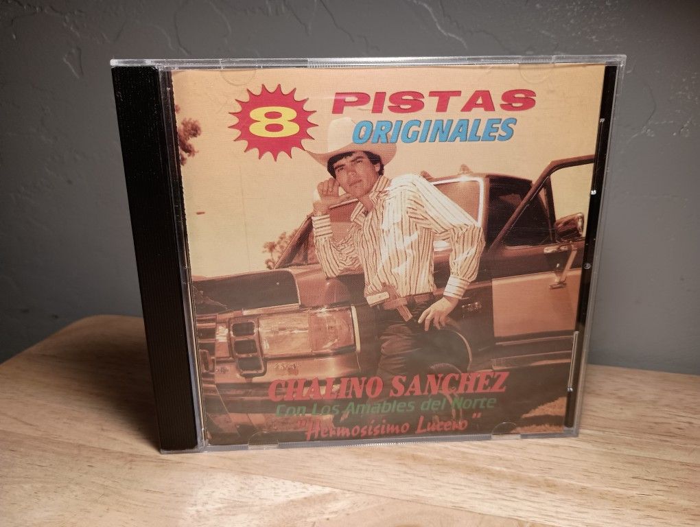 Chalino Sánchez CD 8 Pistas Originales (Con Los Amables Del Norte)