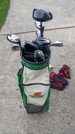 Used Golf Clubs and Bag