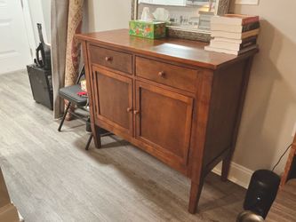 wood sideboard buffet cabinet