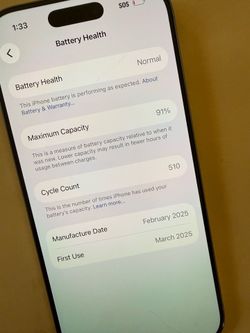 Beautiful Apple iPhone 16 pro 256gb TBunlocked
