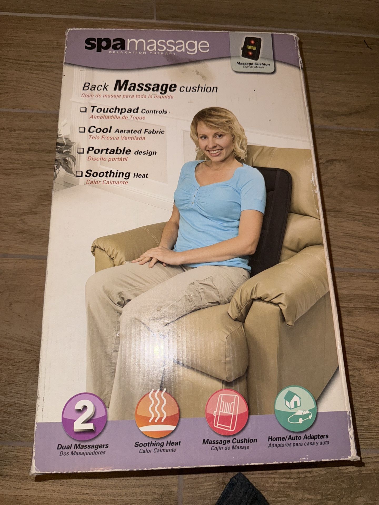 New spa massage back cushion