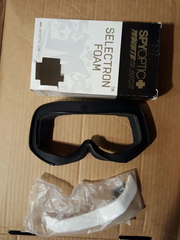 Spy Optic Magneto MX System Selectron Foam Replacement Goggle Race Race Quick Baja Off Road Goggle
