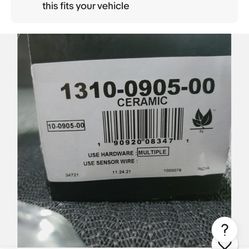 Dynamic Brakes And Rotors (Infiniti, or Nissan)