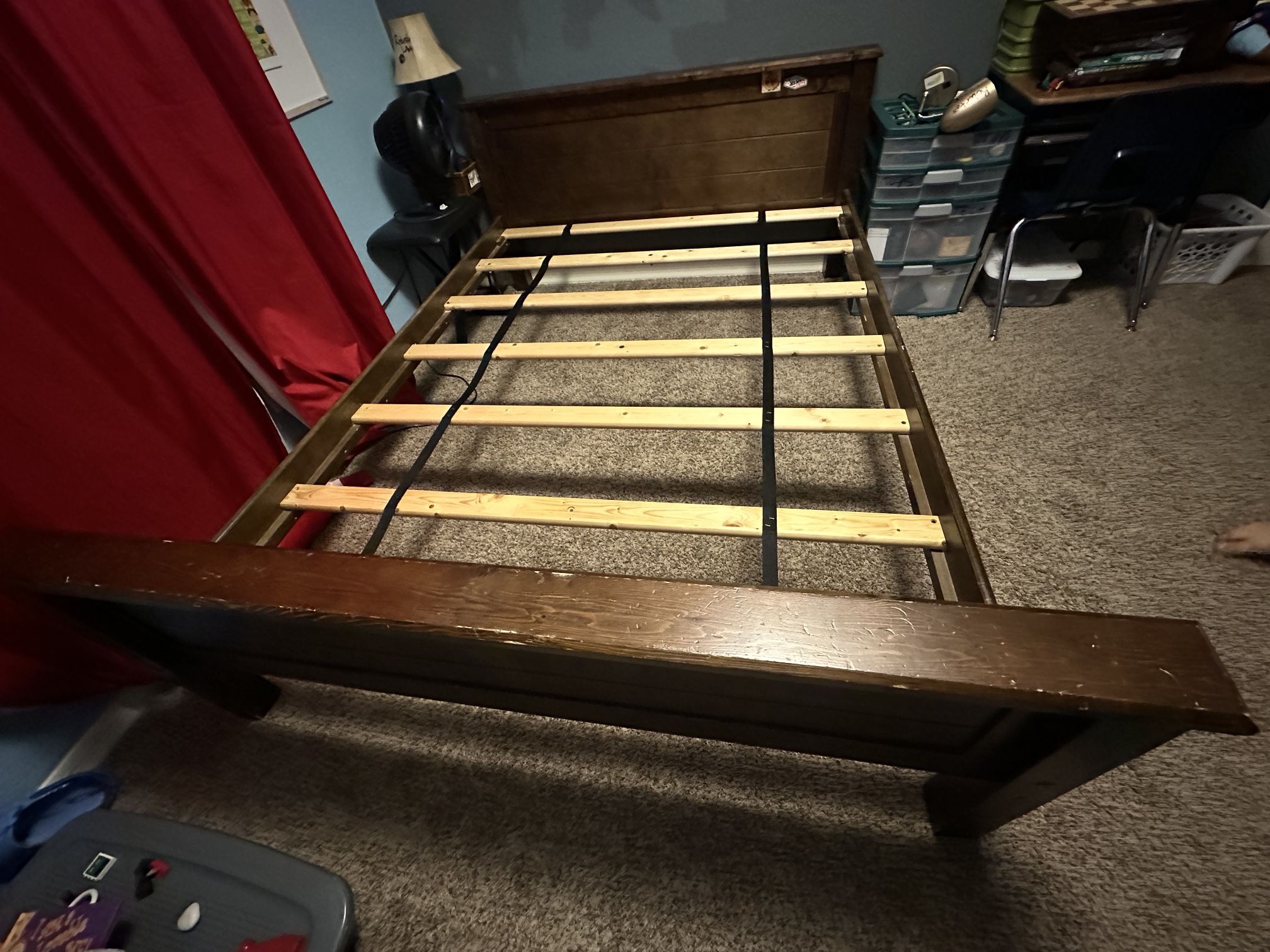 Wood Bed Frame