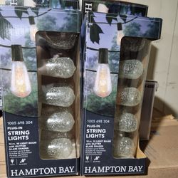 Plug In Hampton Bay String Lights 10ft Glitter