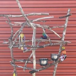African Grey - Amazon Parrot Perch Tree… Tall Boy Model , For Those With Cats Or Dogs 👍🏼