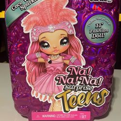 2020 Na Na Na Surprise Teens Coco Von Sparkle 11" Poseable Fashion Doll Series 1