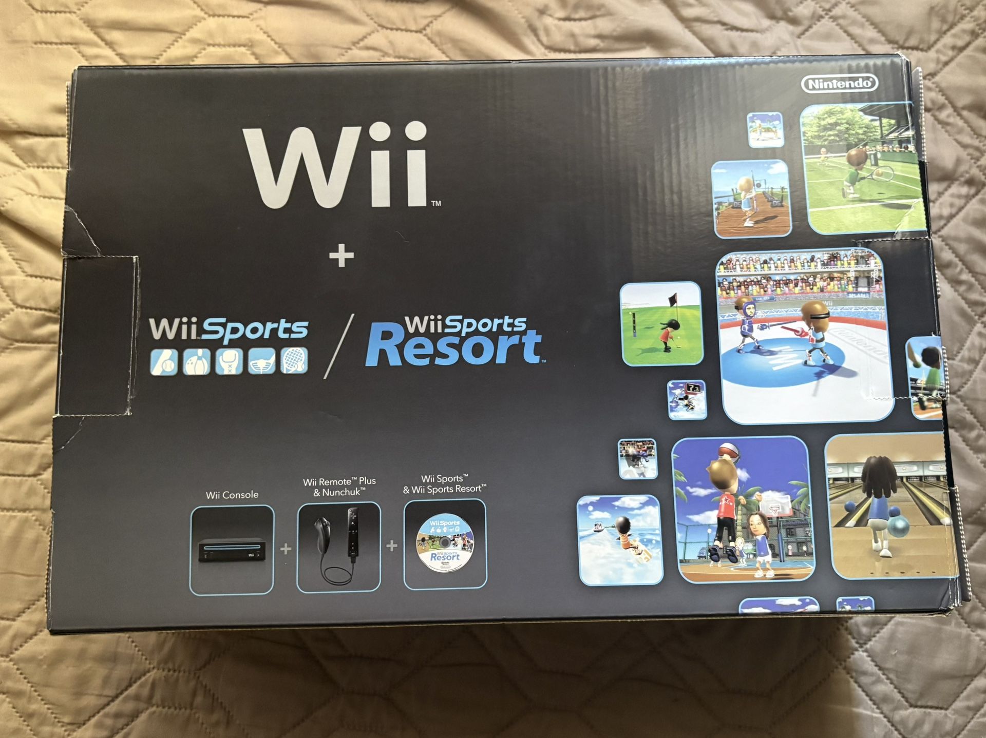 Black Nintendo Wii Console Bundle