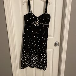 Black And White Cocktail Dress