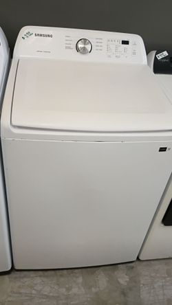 Samsung top load washer with warranty delivery available fee depends on address 🏠🛣️🛻