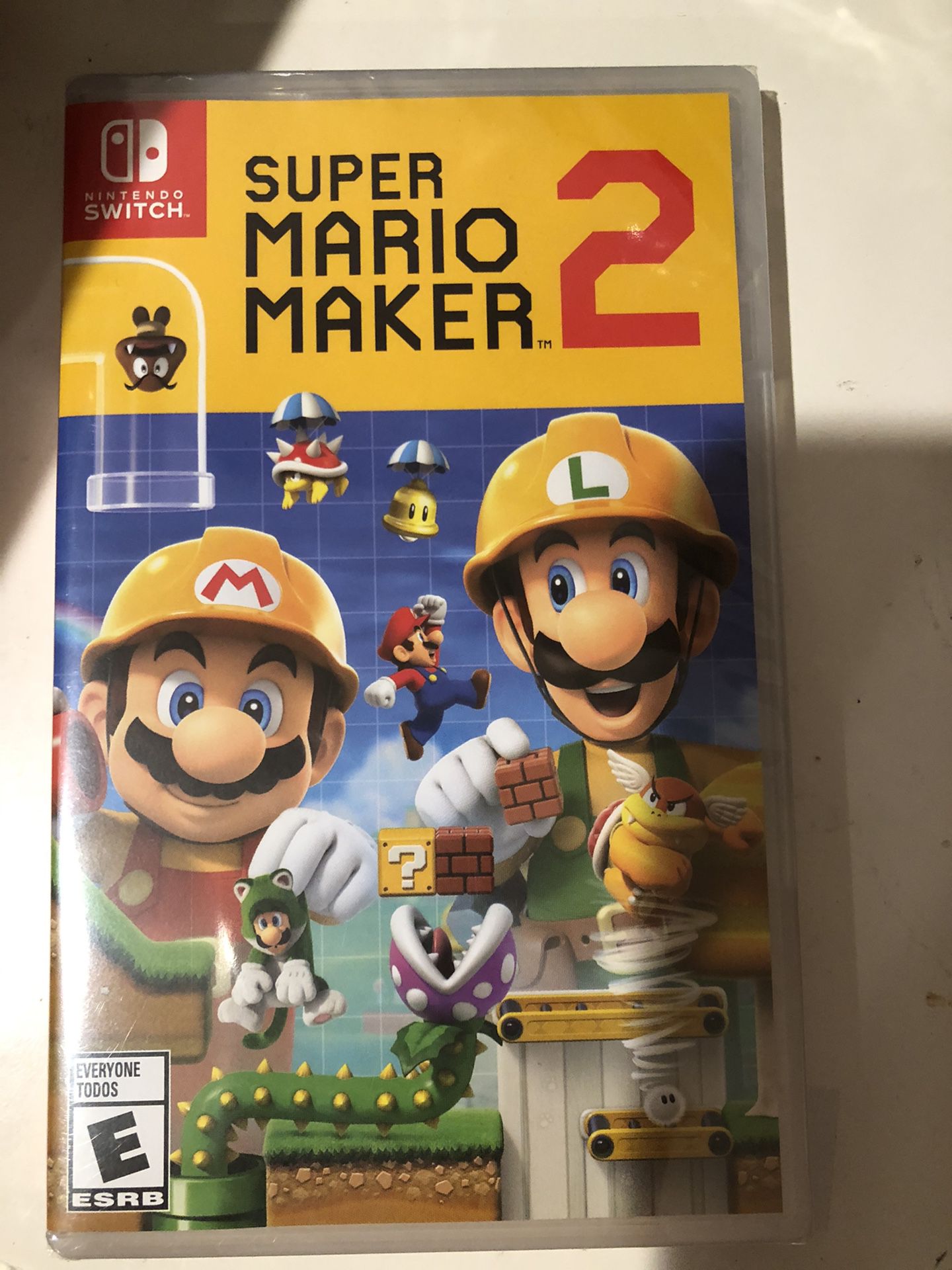 Brand new Nintendo Switch Mario maker 2