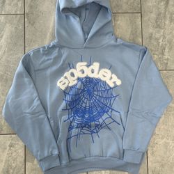 Spider Hoodie “SKY BLUE”