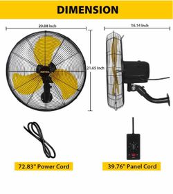 18 Inch Wall  Fan